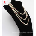 Multi Strand Fashion Cultured Pearl Necklace (EN1306)